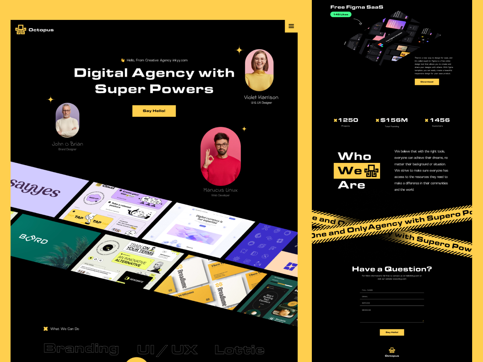 Digital Agency Landing Page